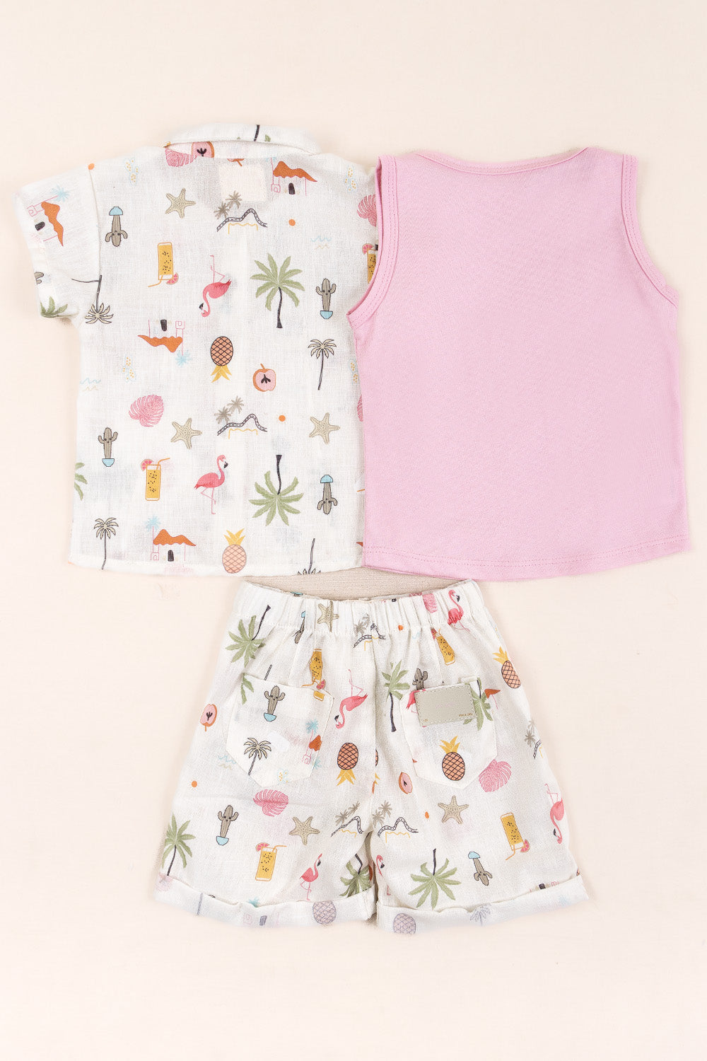 CONJUNTO 3 PRENDAS NIÑA SOON BLANCO