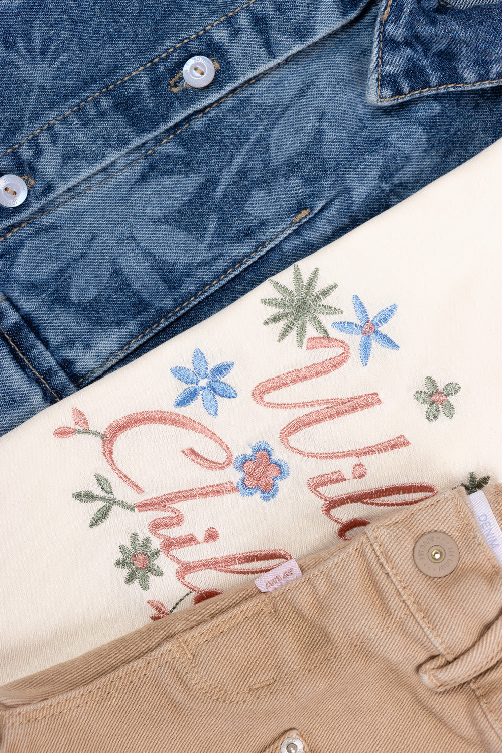 CONJUNTO 3 PRENDAS NIÑA WILD CAFÉ