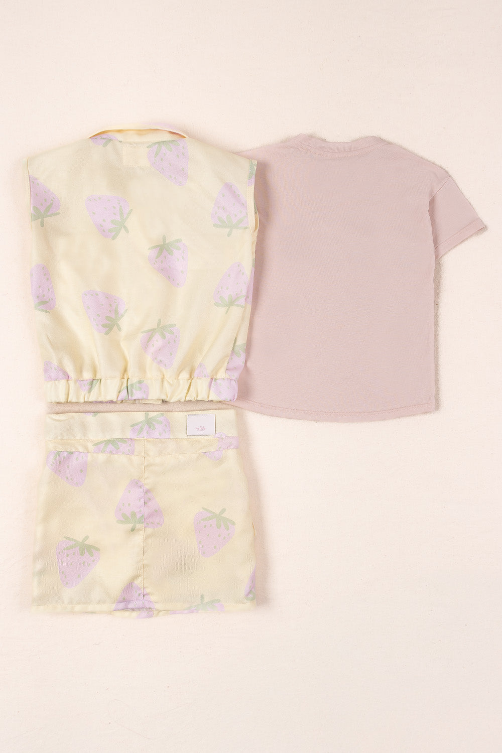 CONJUNTO 3 PRENDAS NIÑA GROWING AMARILLO
