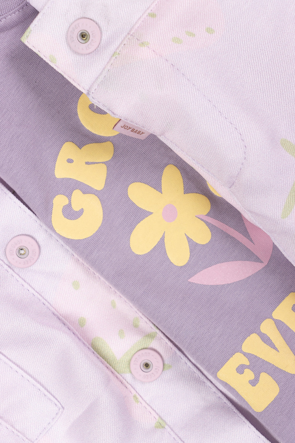 CONJUNTO 3 PRENDAS NIÑA GROWING LILA