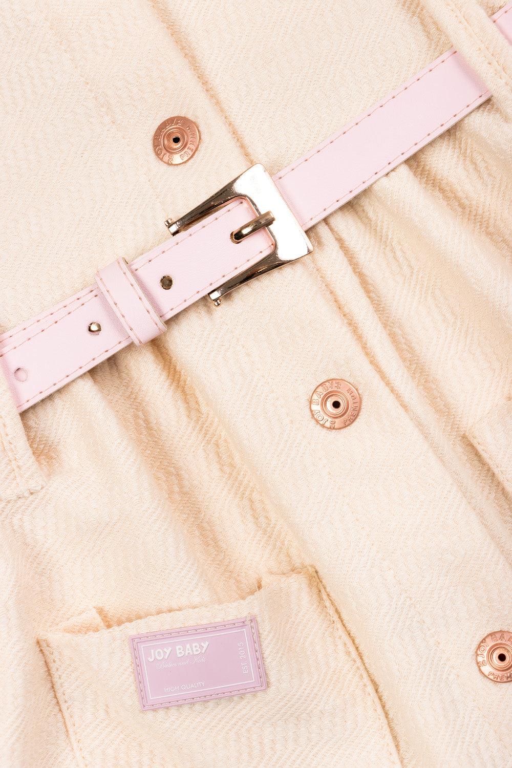 CONJUNTO VESTIDO NIÑA LOVED BEIGE