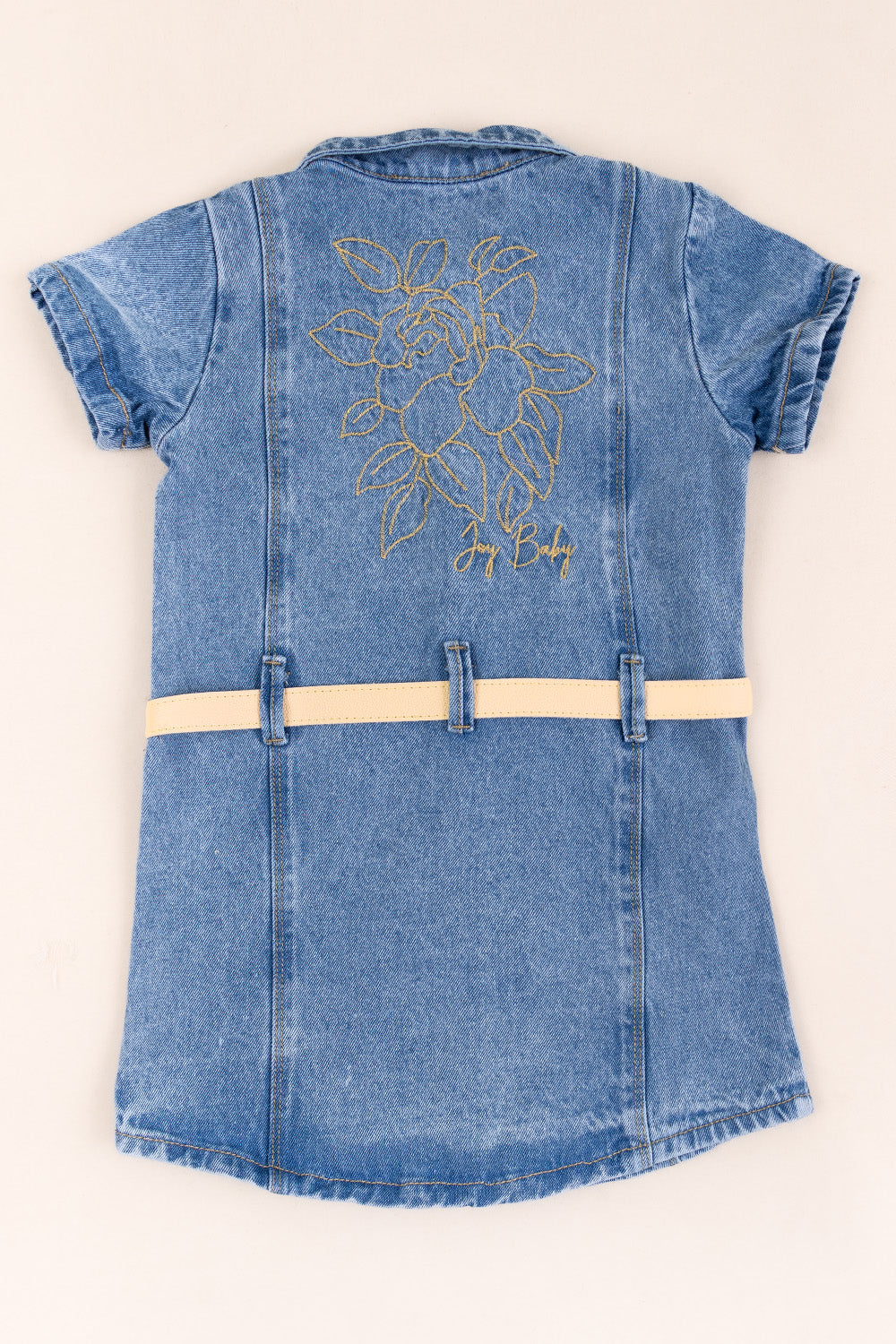 CONJUNTO VESTIDO NIÑA COMFORTABLE AMARILLO