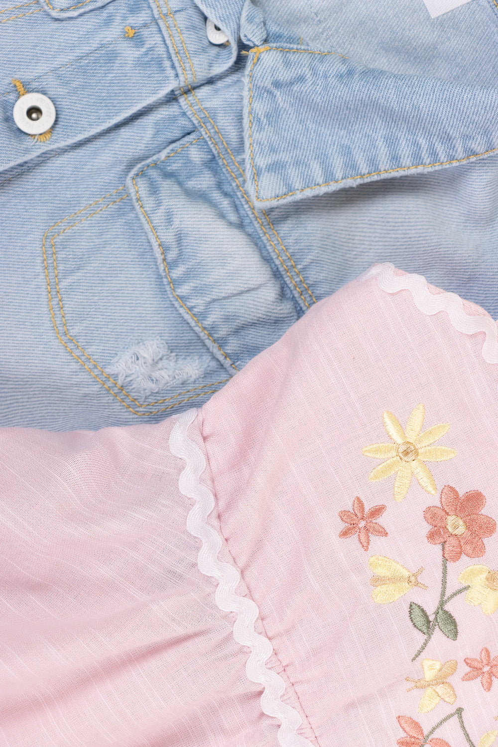 CONJUNTO VESTIDO NIÑA SWEET ROSADO
