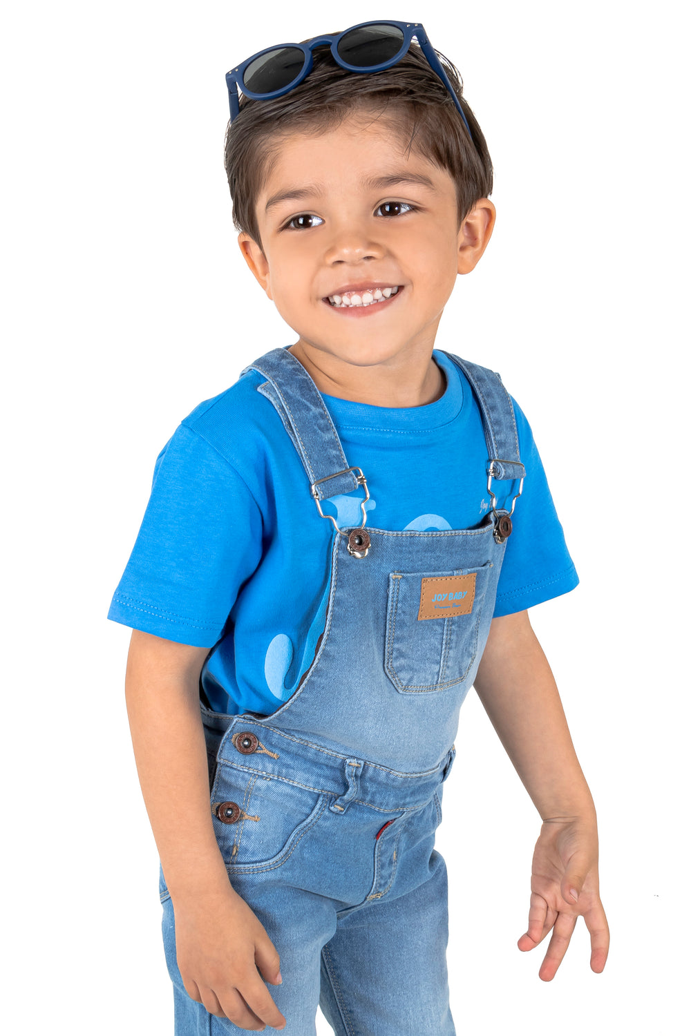 CONJUNTO OVEROL NIÑO HOME AZUL