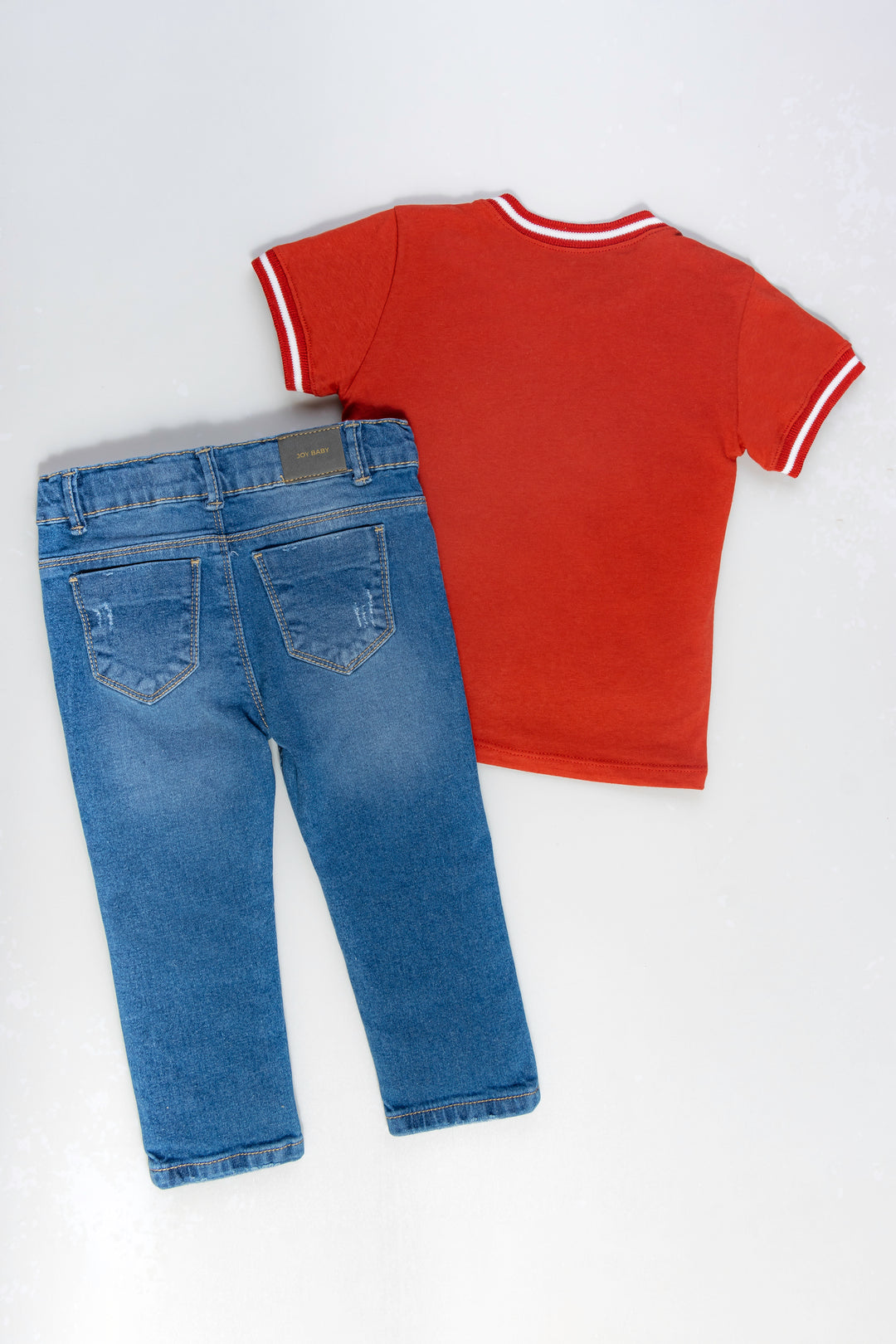 CONJUNTO 2 PRENDAS NIÑO GOLD TERRACOTA
