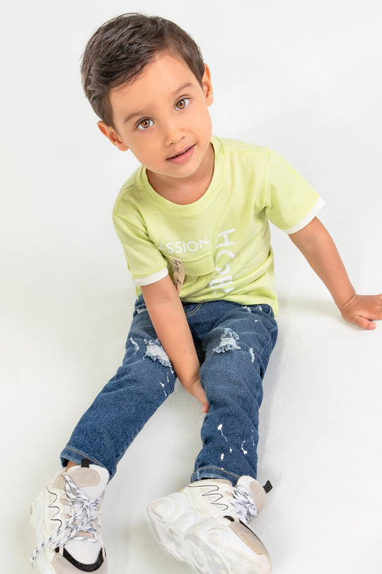 CONJUNTO 2 PRENDAS NIÑO PASSION VERDE