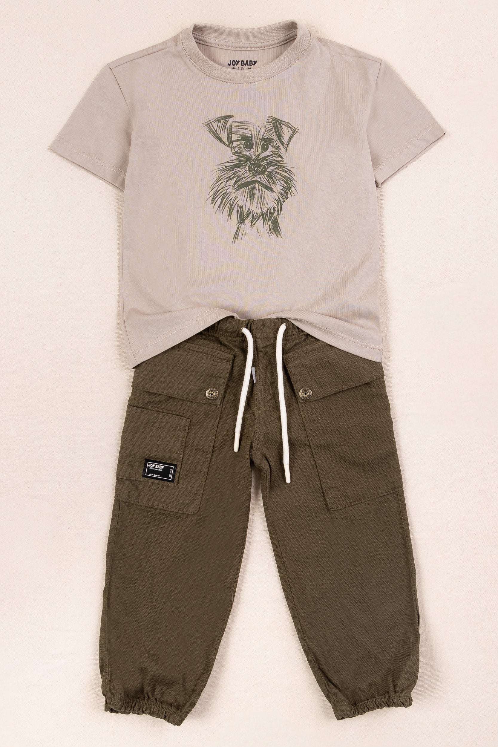 CONJUNTO 2 PRENDAS NIÑO VERDE