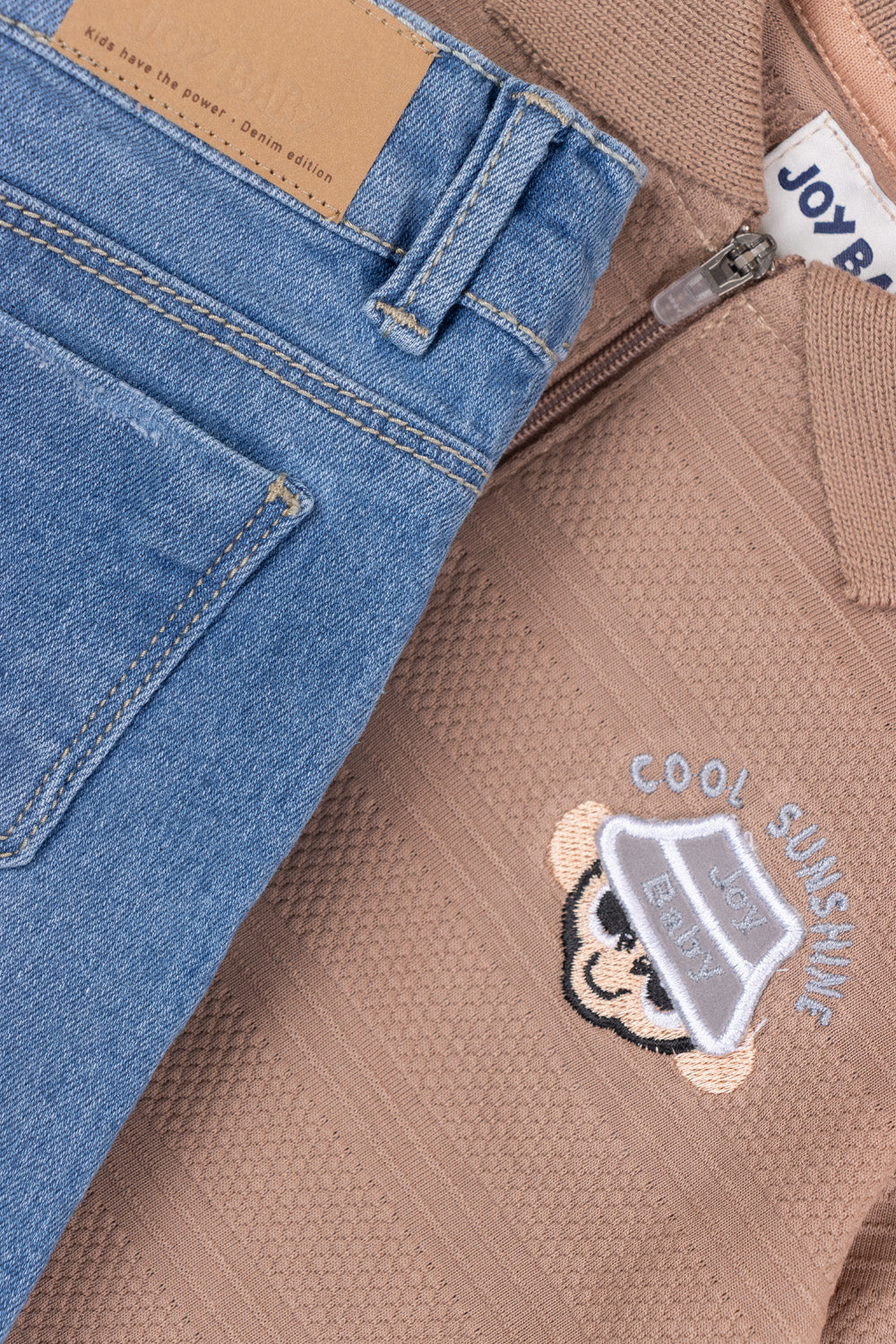 CONJUNTO 2 PRENDAS NIÑO COOL SUNSHINE CAFE