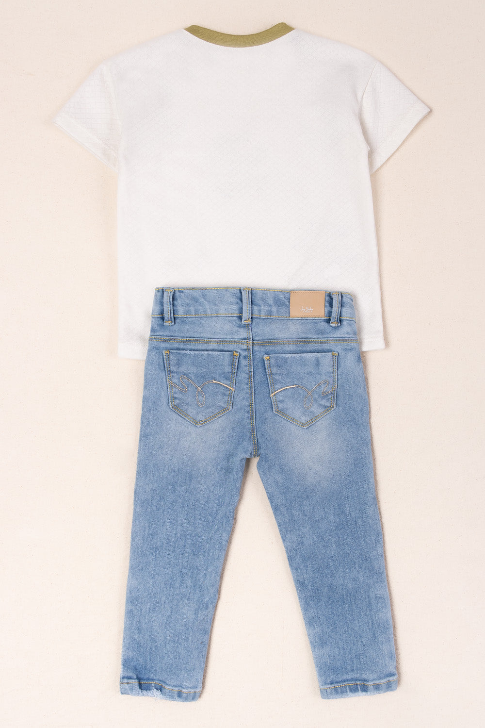 CONJUNTO 2 PRENDAS NIÑO SKATE BLANCO