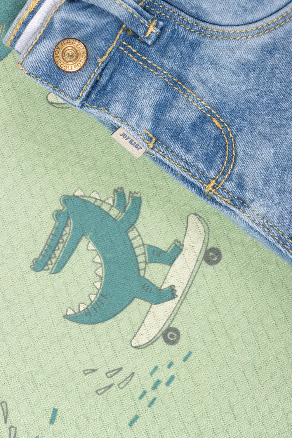 CONJUNTO 2 PRENDAS NIÑO VERDE