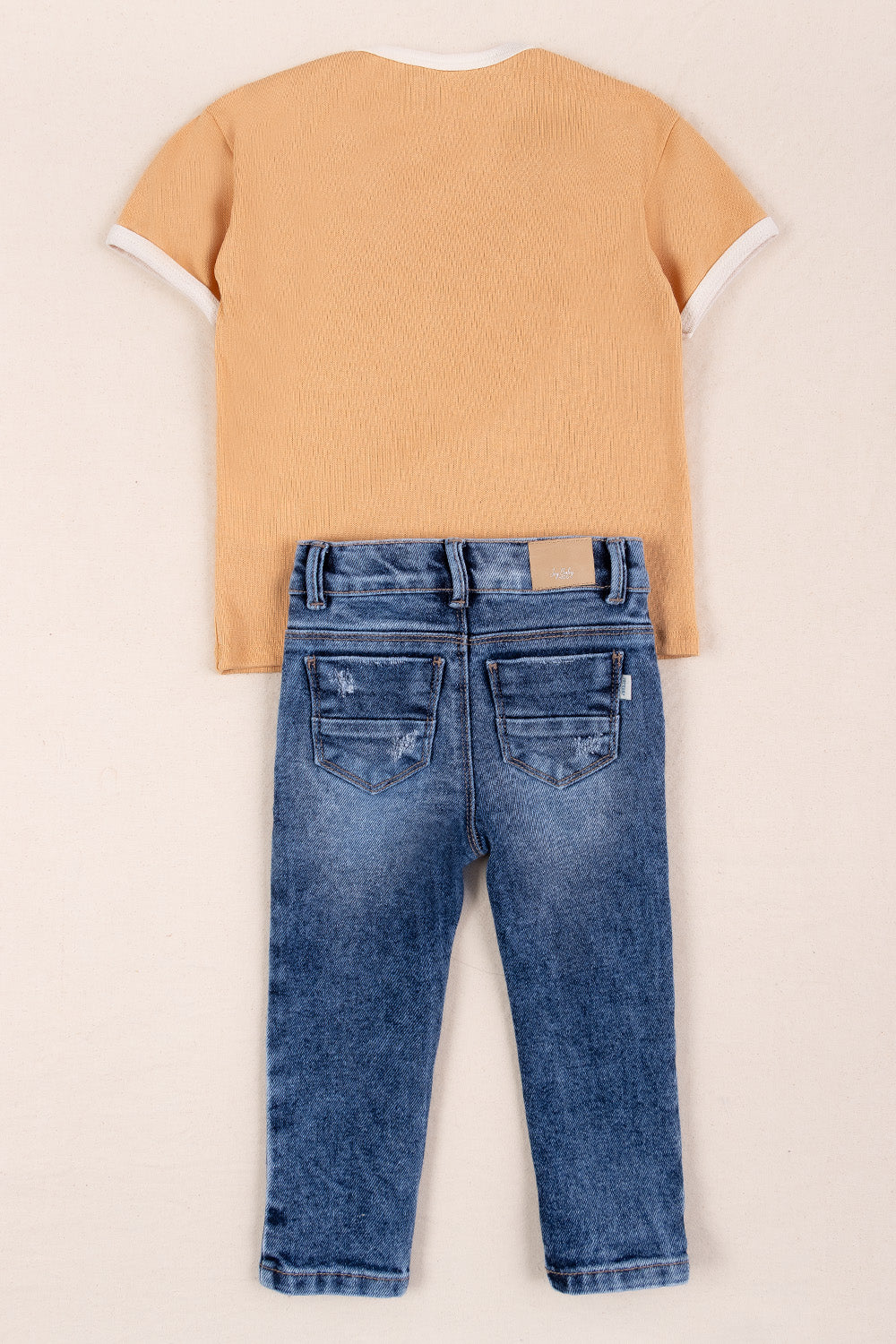 CONJUNTO 2 PRENDAS NIÑO COOL MANDARINA