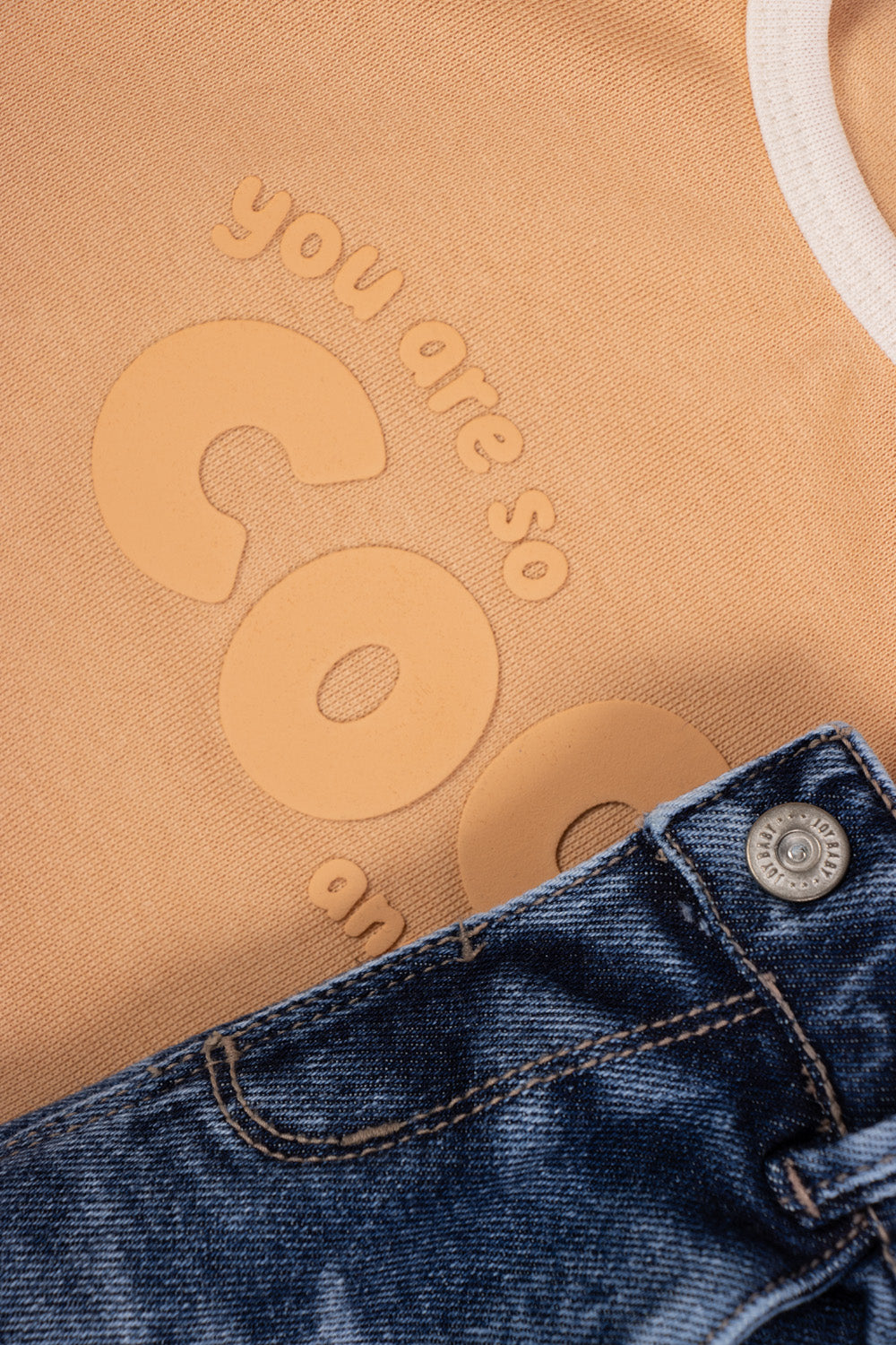 CONJUNTO 2 PRENDAS NIÑO COOL MANDARINA