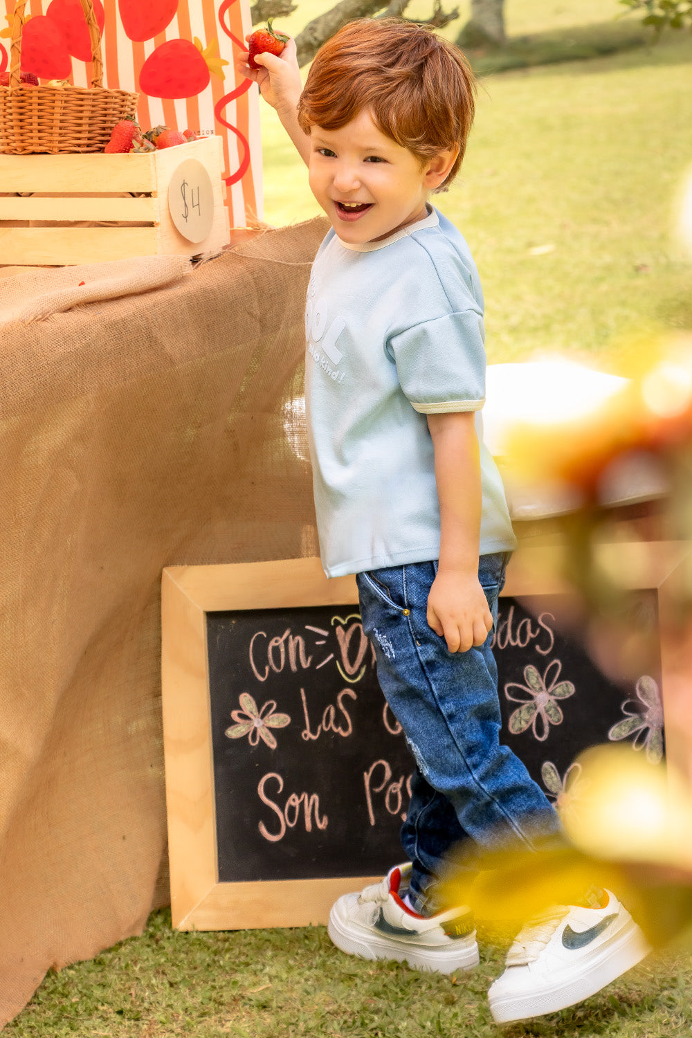 CONJUNTO 2 PRENDAS NIÑO COOL AZUL CLARO