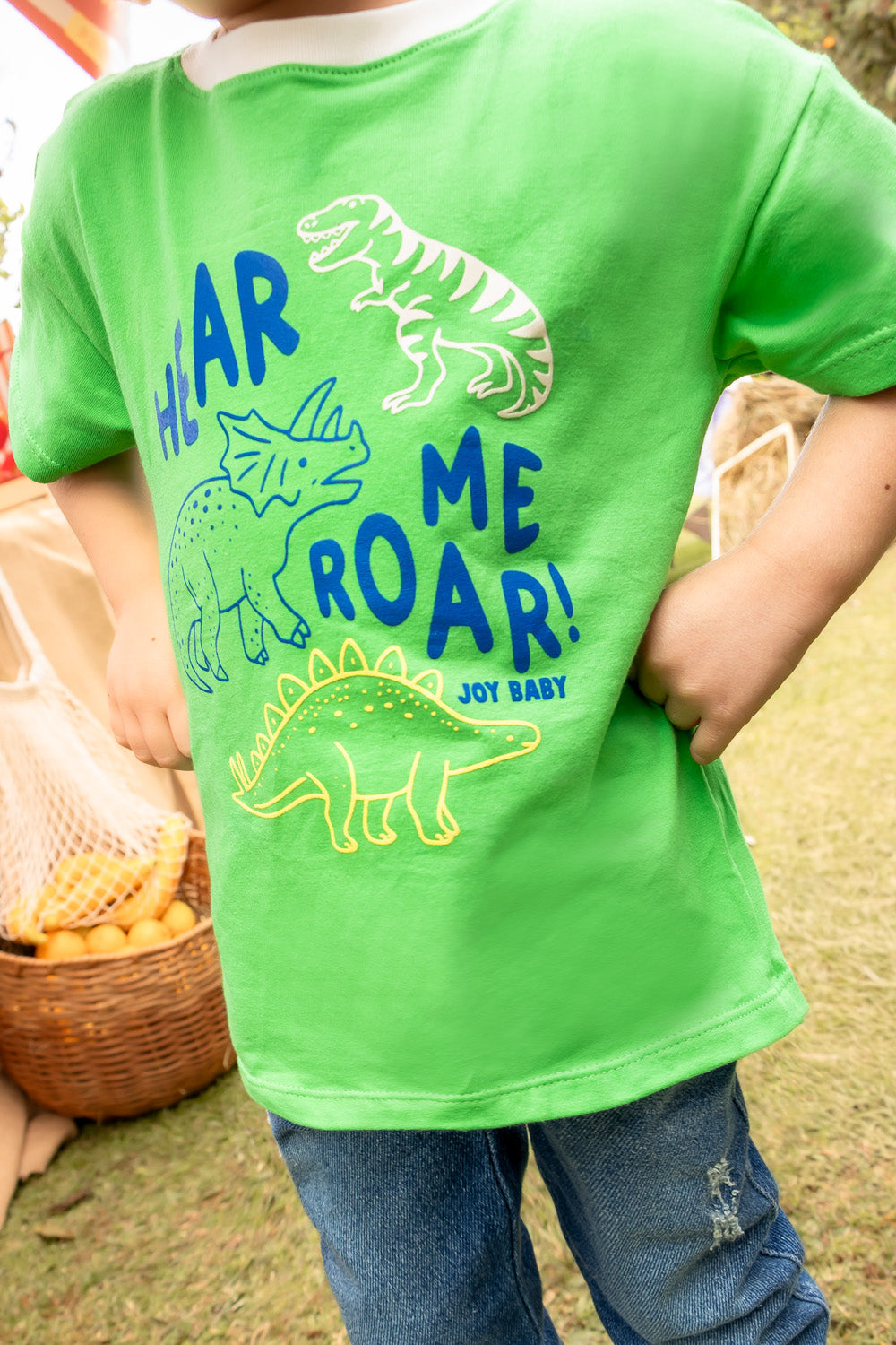 CONJUNTO 2 PRENDAS NIÑO ROAR VERDE