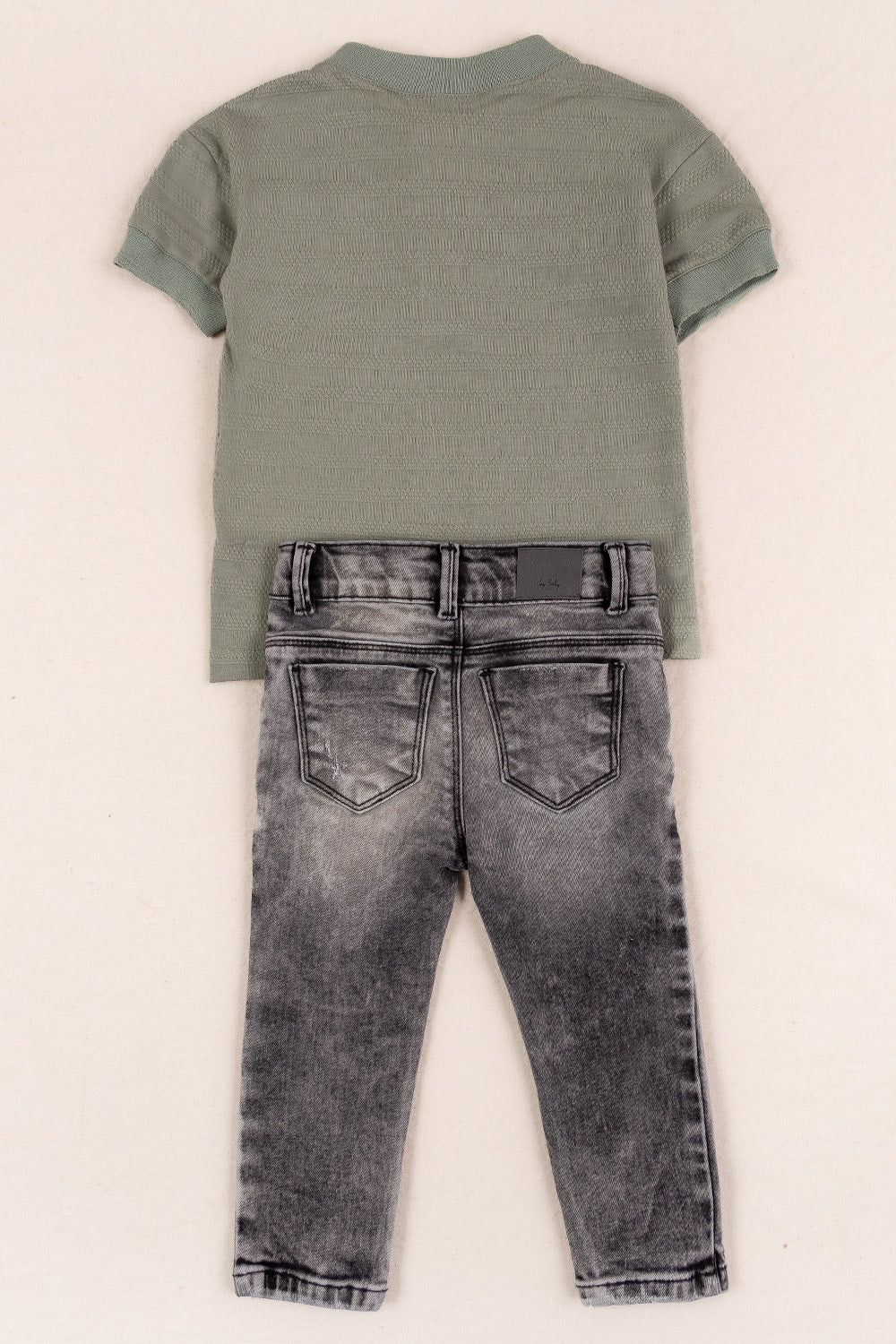 CONJUNTO 2 PRENDAS NIÑO ROLLIN VERDE