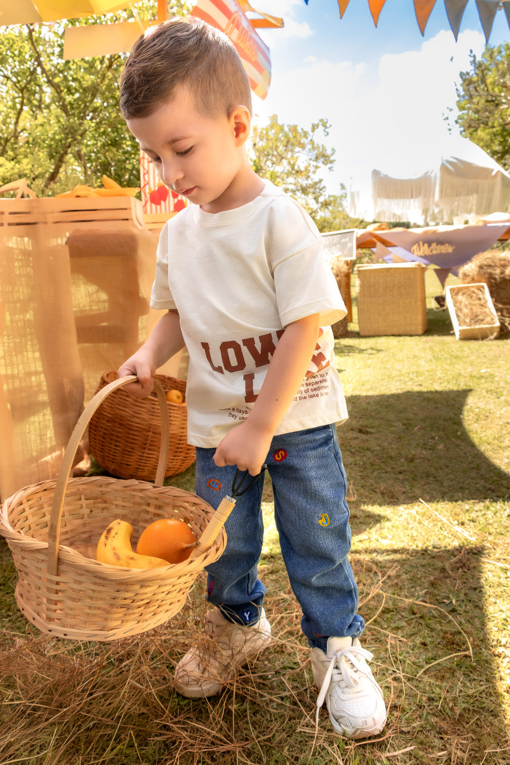 CONJUNTO 2 PRENDAS NIÑO LOWER LAKE BEIGE