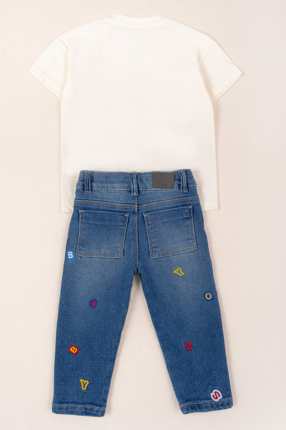 CONJUNTO 2 PRENDAS NIÑO LOWER LAKE BEIGE