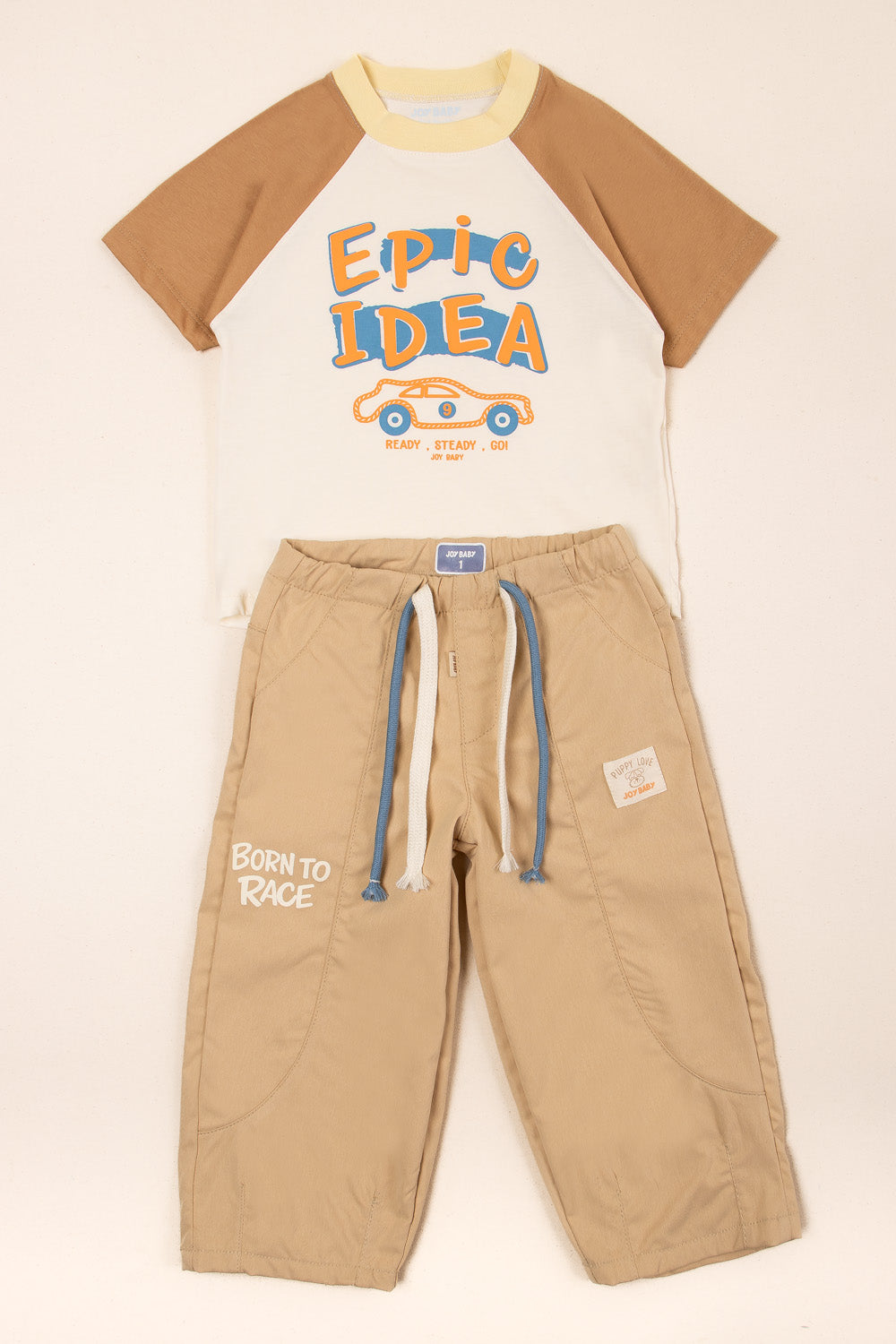 CONJUNTO 2 PRENDAS NIÑO EPIC CAMEL