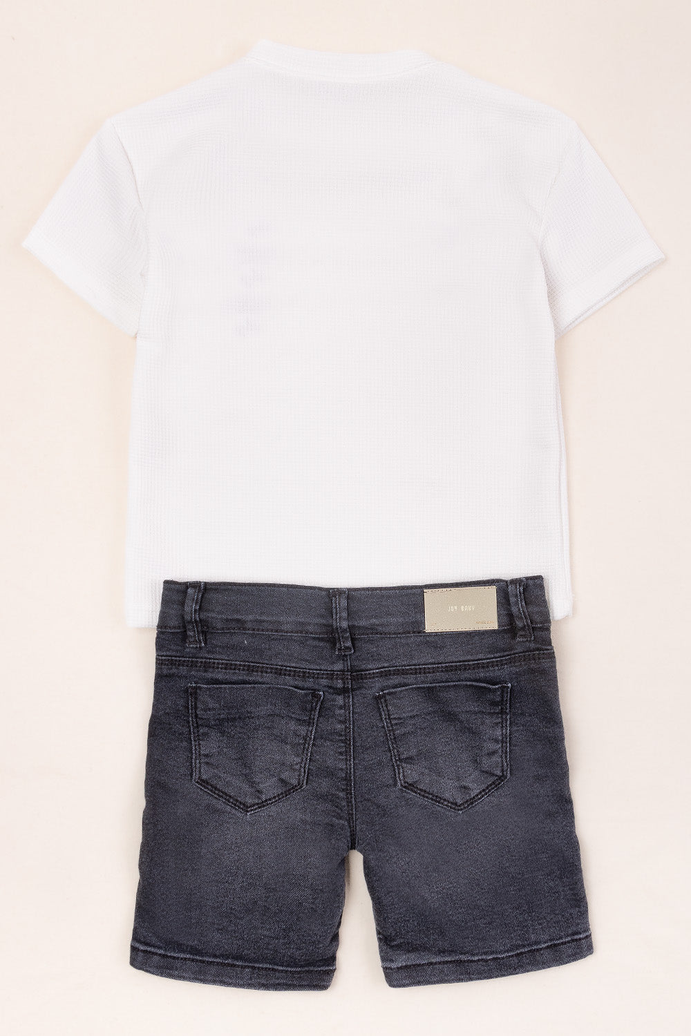 CONJUNTO BERMUDA NIÑO ADVENTURE BLANCO