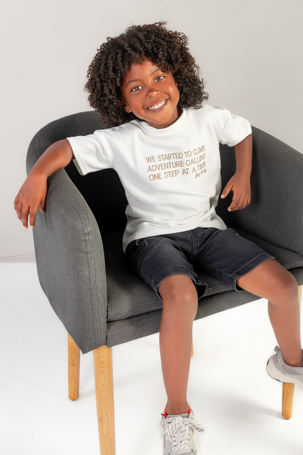 CONJUNTO BERMUDA NIÑO ADVENTURE BLANCO