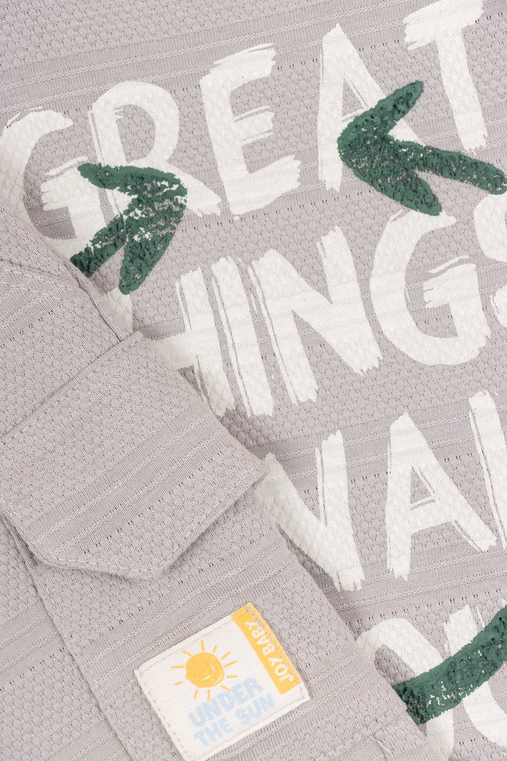CONJUNTO DOS PIEZAS NIÑO GREAT GRIS