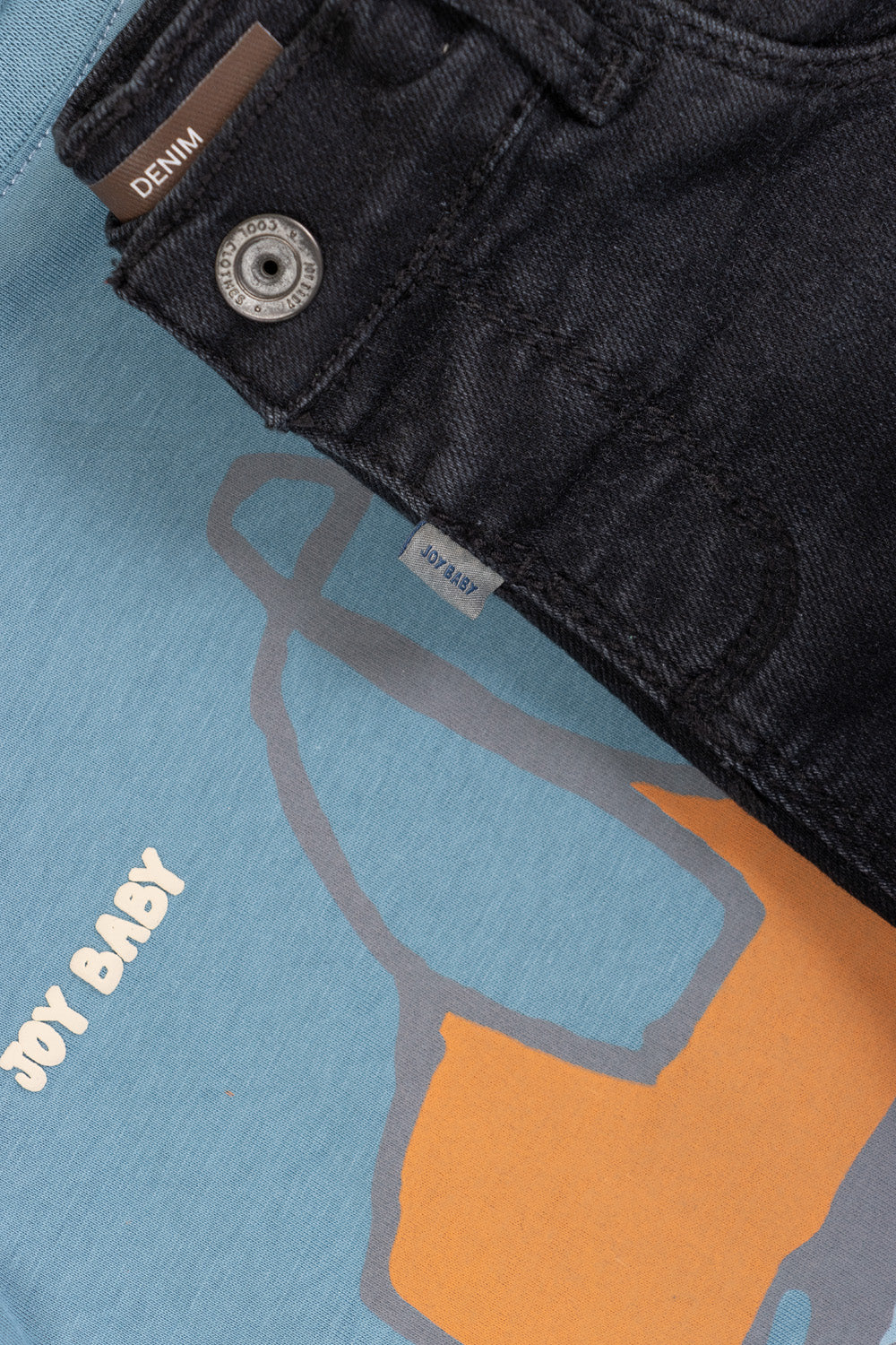 CONJUNTO BERMUDA NIÑO EXCAVATOR AZUL