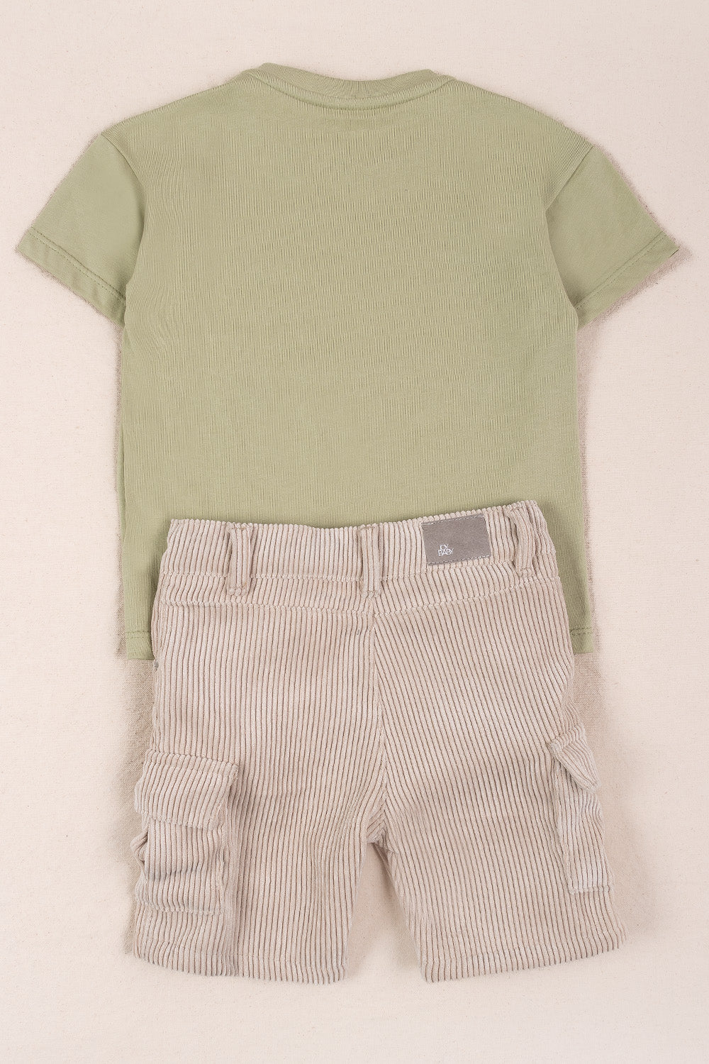 CONJUNTO BERMUDA NIÑO RUFF VERDE