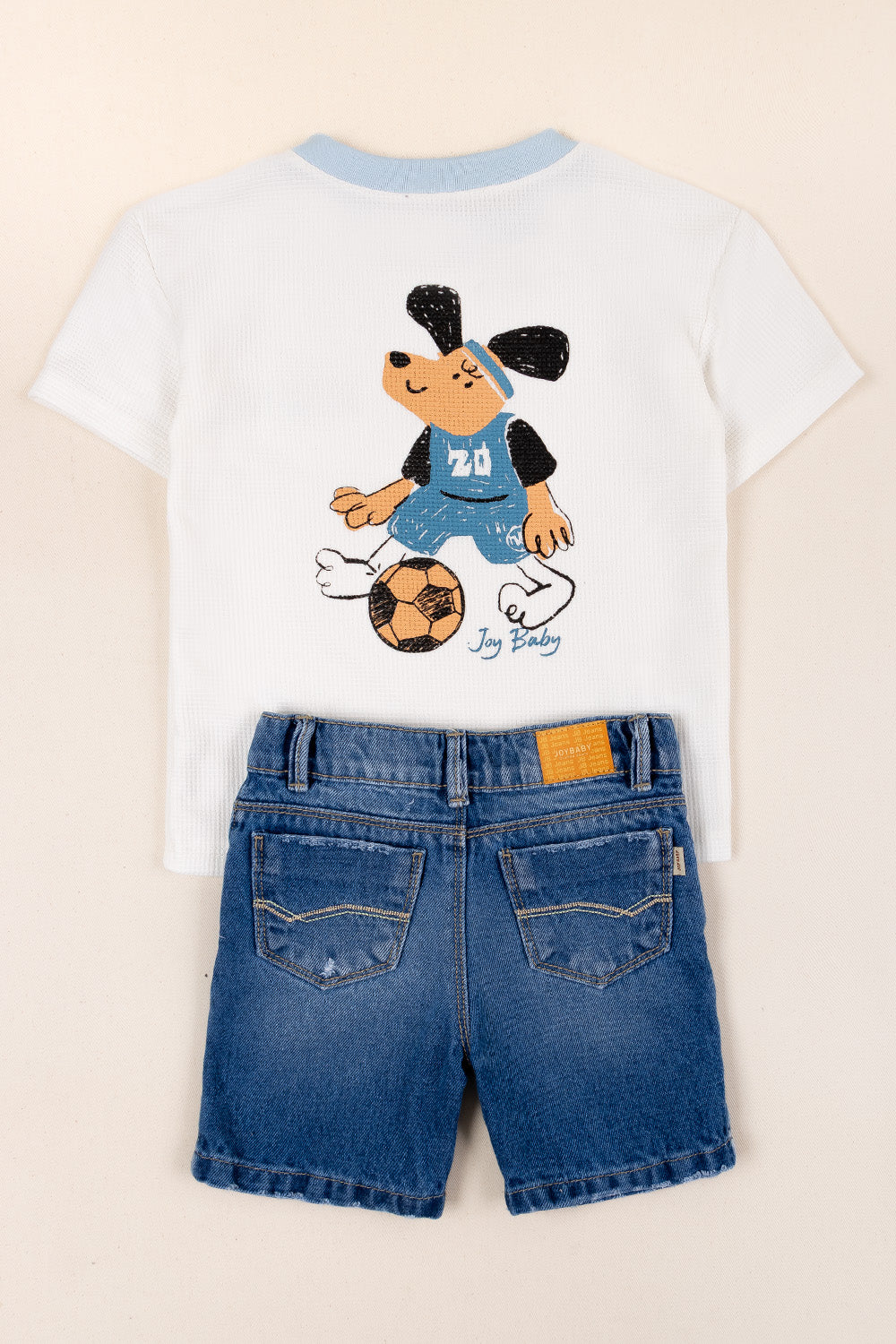 CONJUNTO BERMUDA NIÑO PLAY BLANCO A
