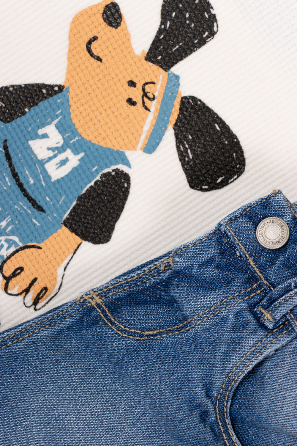 CONJUNTO BERMUDA NIÑO PLAY BLANCO A