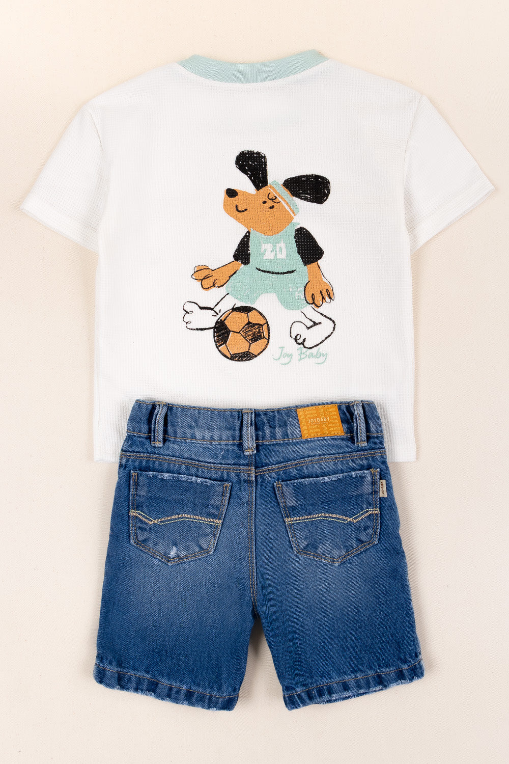 CONJUNTO BERMUDA NIÑO PLAY BLANCO V