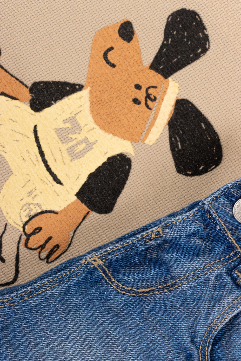 CONJUNTO BERMUDA NIÑO PLAY BEIGE B