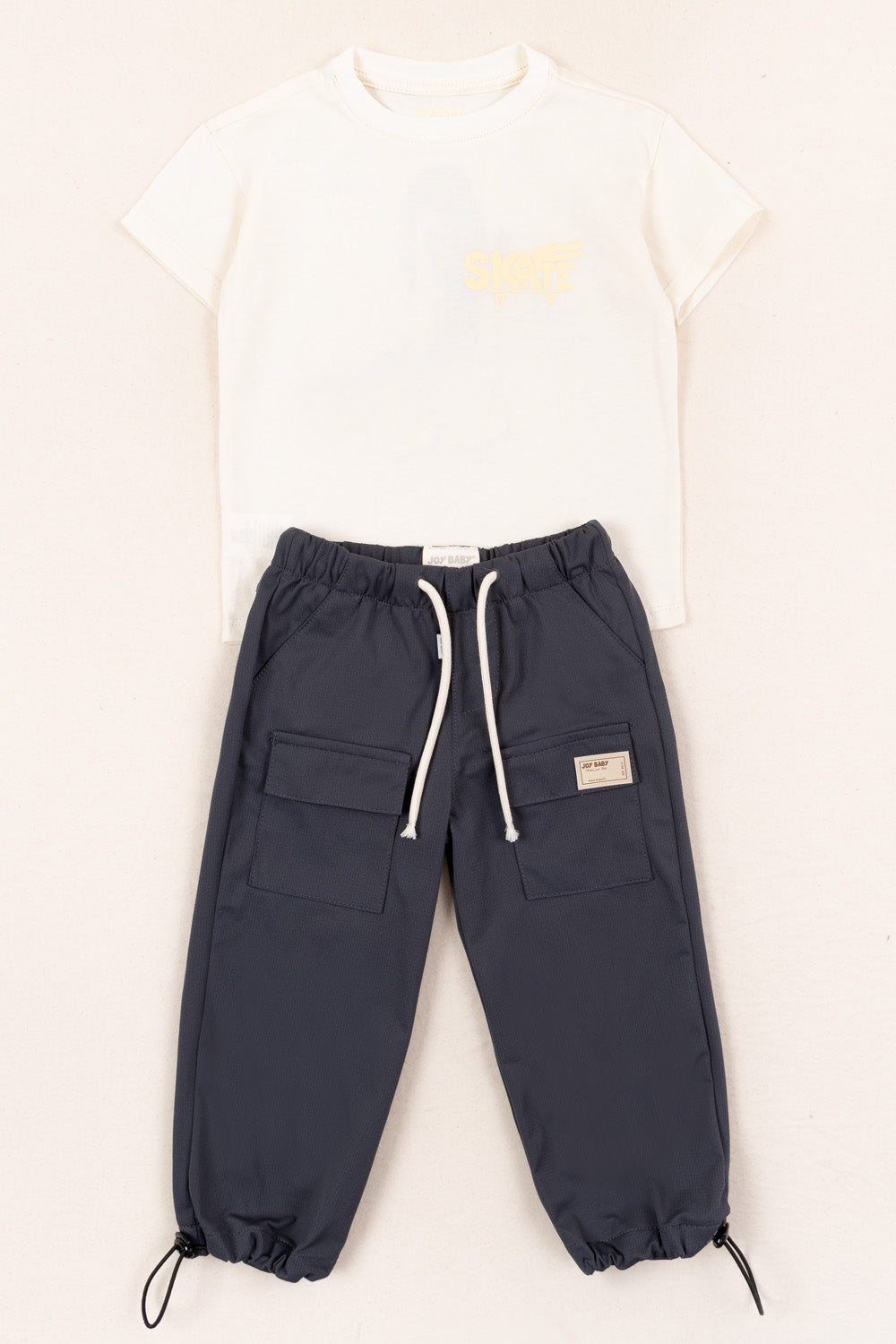 CONJUNTO 2 PRENDAS NIÑO SKATE AZUL