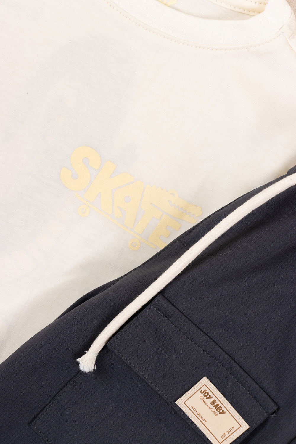 CONJUNTO 2 PRENDAS NIÑO SKATE AZUL