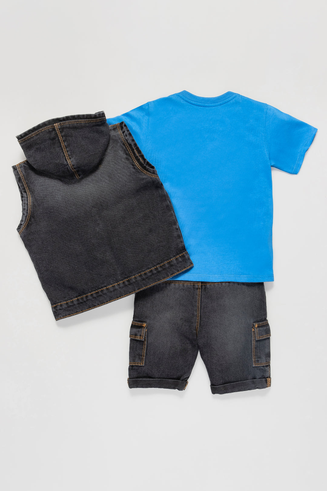 CONJUNTO 3 PRENDAS NIÑO BEAR AZUL