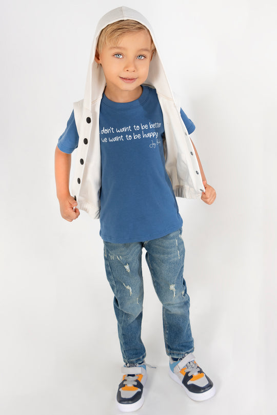 CONJUNTO 3 PRENDAS NIÑO BLANCO
