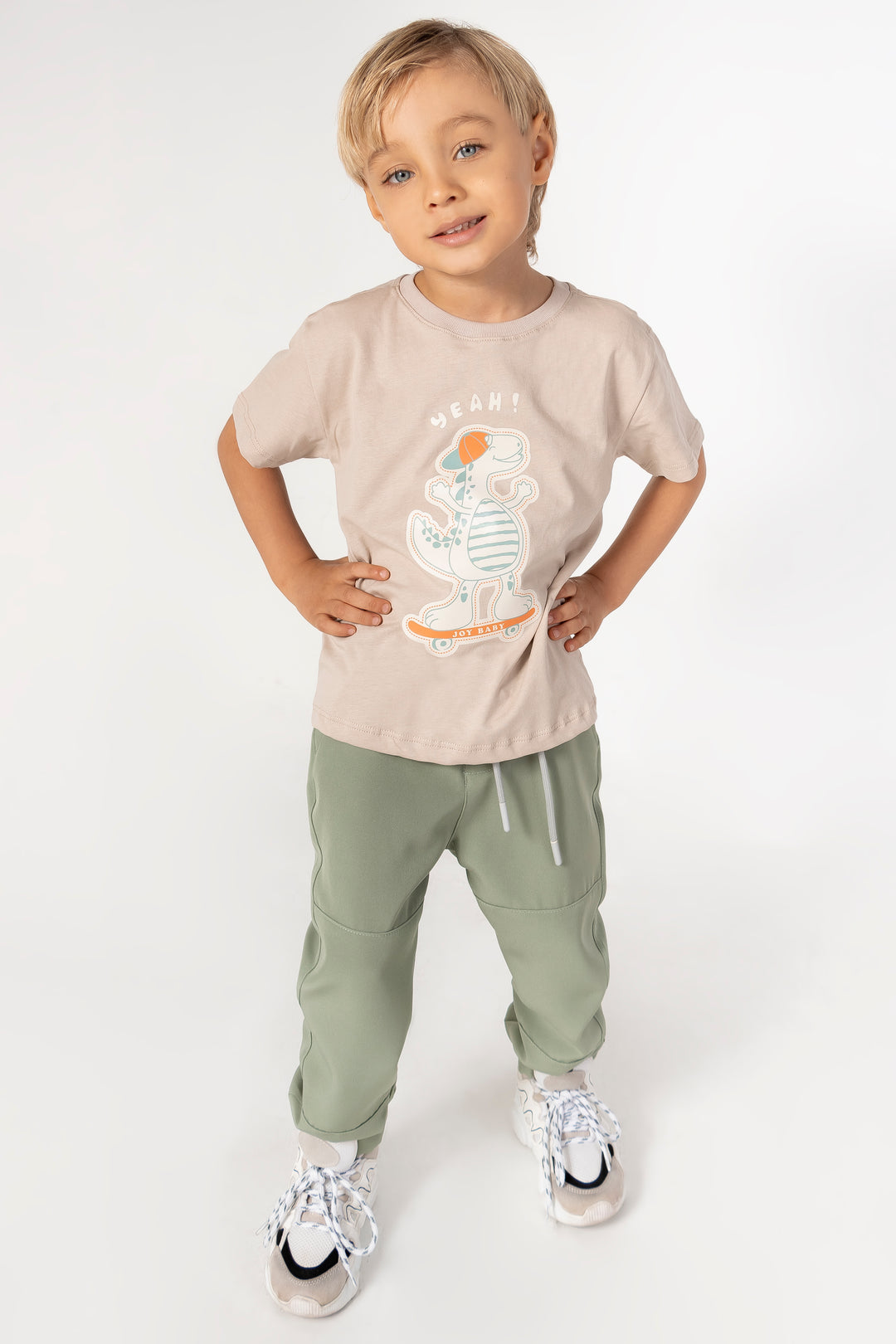 CONJUNTO 3 PRENDAS NIÑO SPORTS VERDE