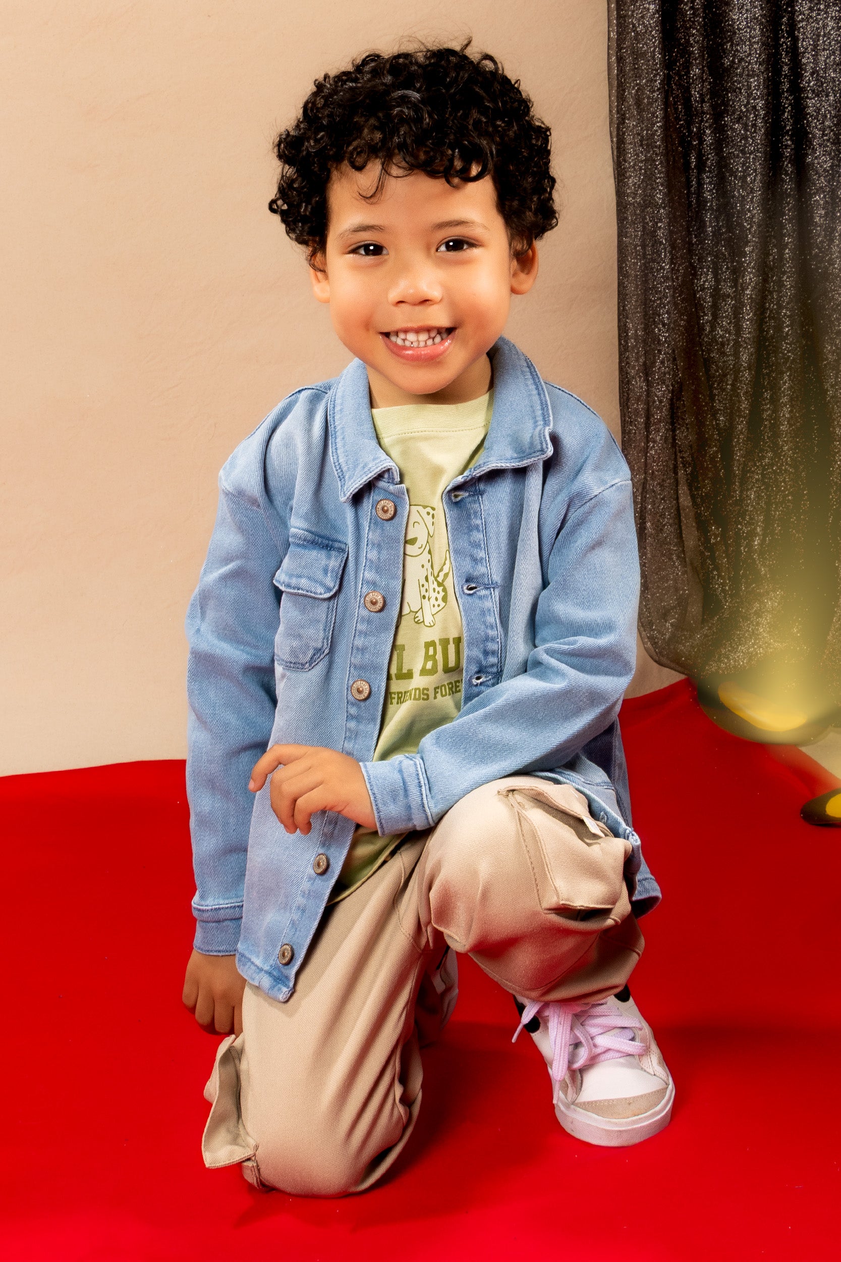 CONJUNTO 3 PRENDAS NIÑO LOYAL BUDY BEIGE
