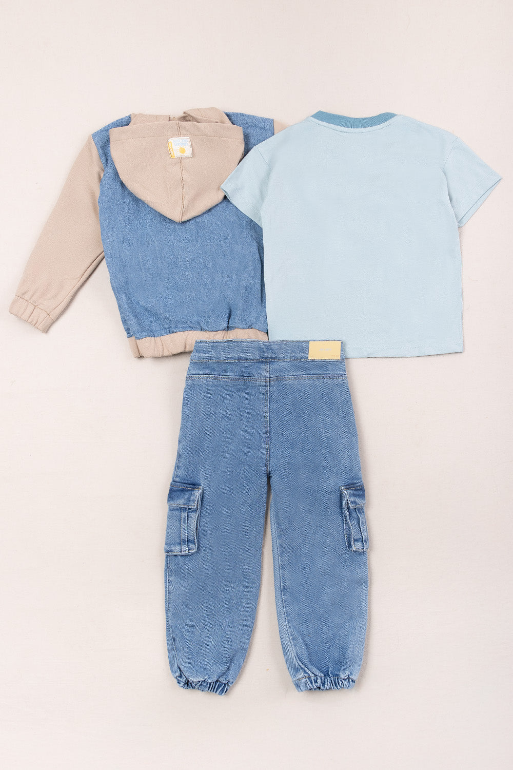 CONJUNTO 3 PRENDAS NIÑO JUMP AZUL