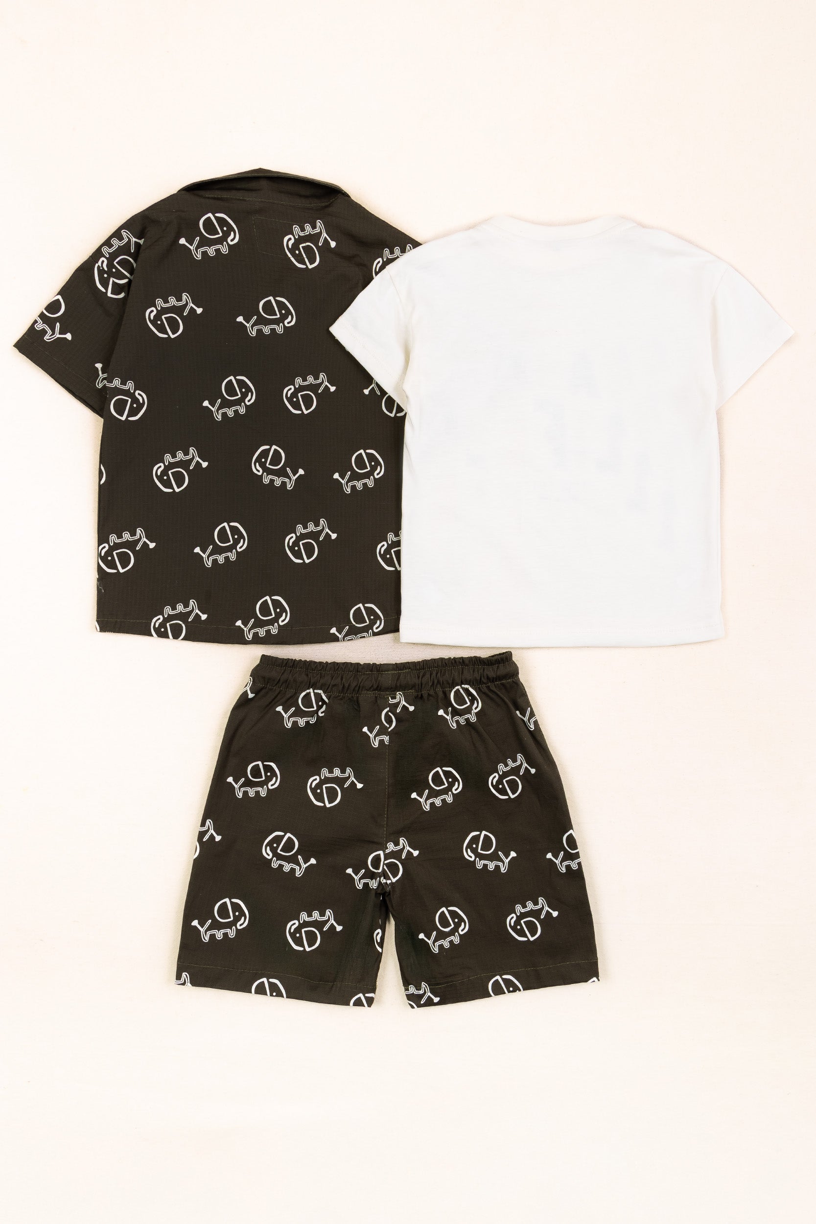 CONJUNTO 3 PRENDAS NIÑO FARM LIFE GRIS
