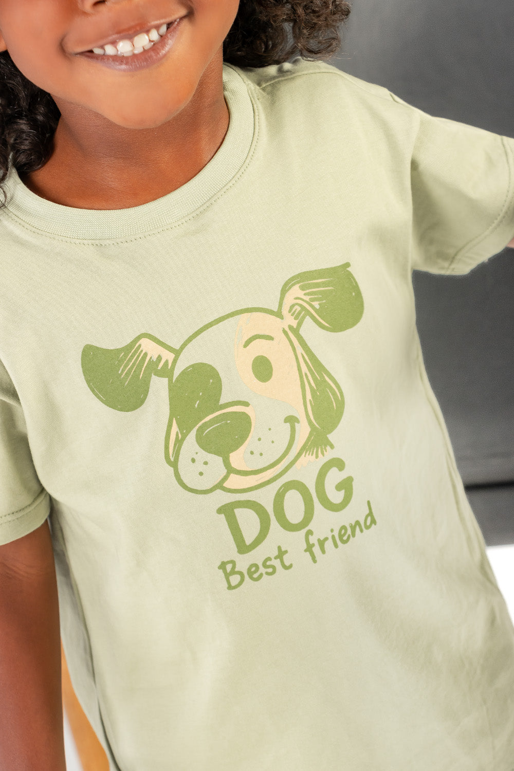 CONJUNTO 3 PRENDAS NIÑO DOGS VERDE