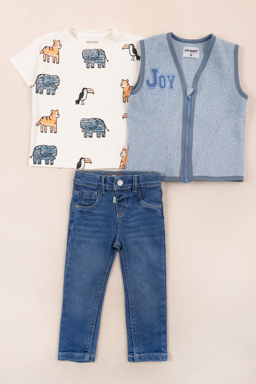 CONJUNTO 3 PRENDAS KEEP AZUL