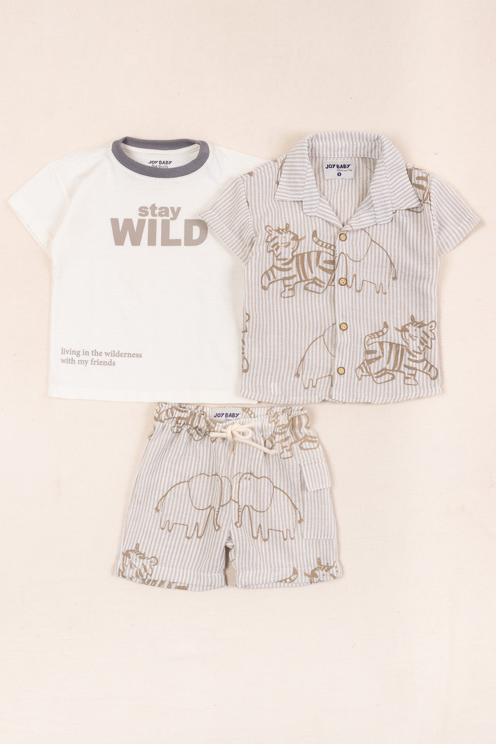 CONJUNTO 3 PRENDAS NIÑO WILD ARENA