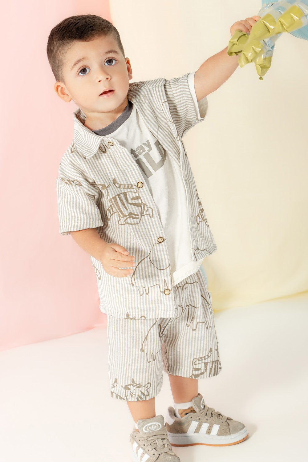 CONJUNTO 3 PRENDAS NIÑO WILD ARENA