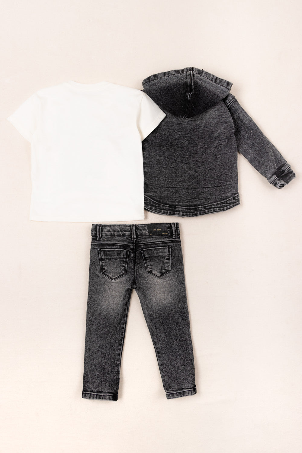 CONJUNTO 3 PRENDAS NIÑO LION BLANCO