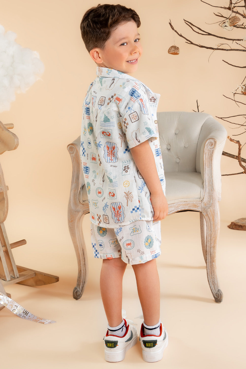 CONJUNTO 3 PRENDAS NIÑO CRAB VERDE