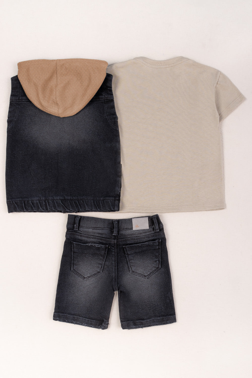 CONJUNTO 3 PRENDAS NIÑO LOBSTER CAFÉ