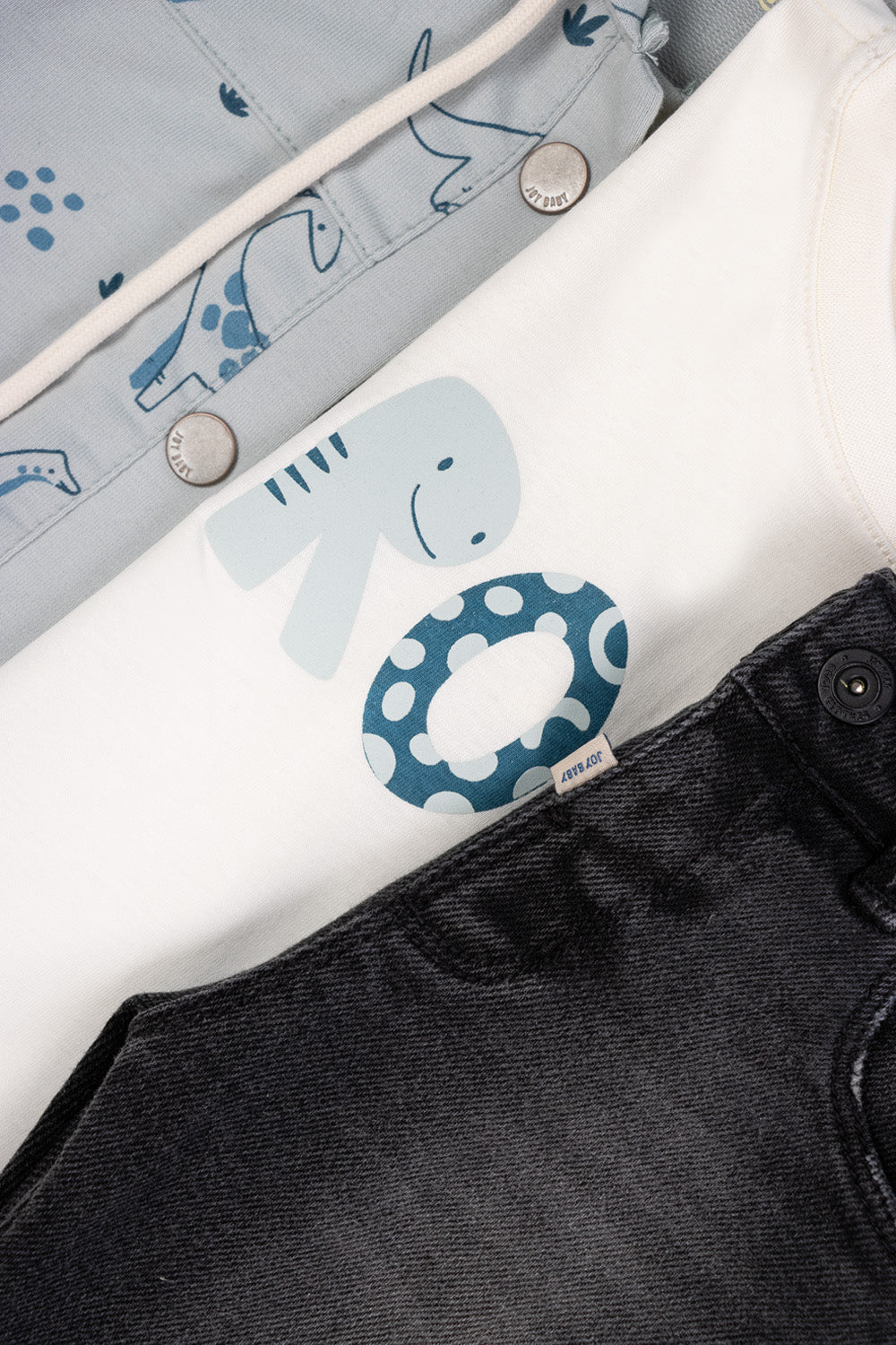 CONJUNTO 3 PRENDAS NIÑO ROAR AZUL