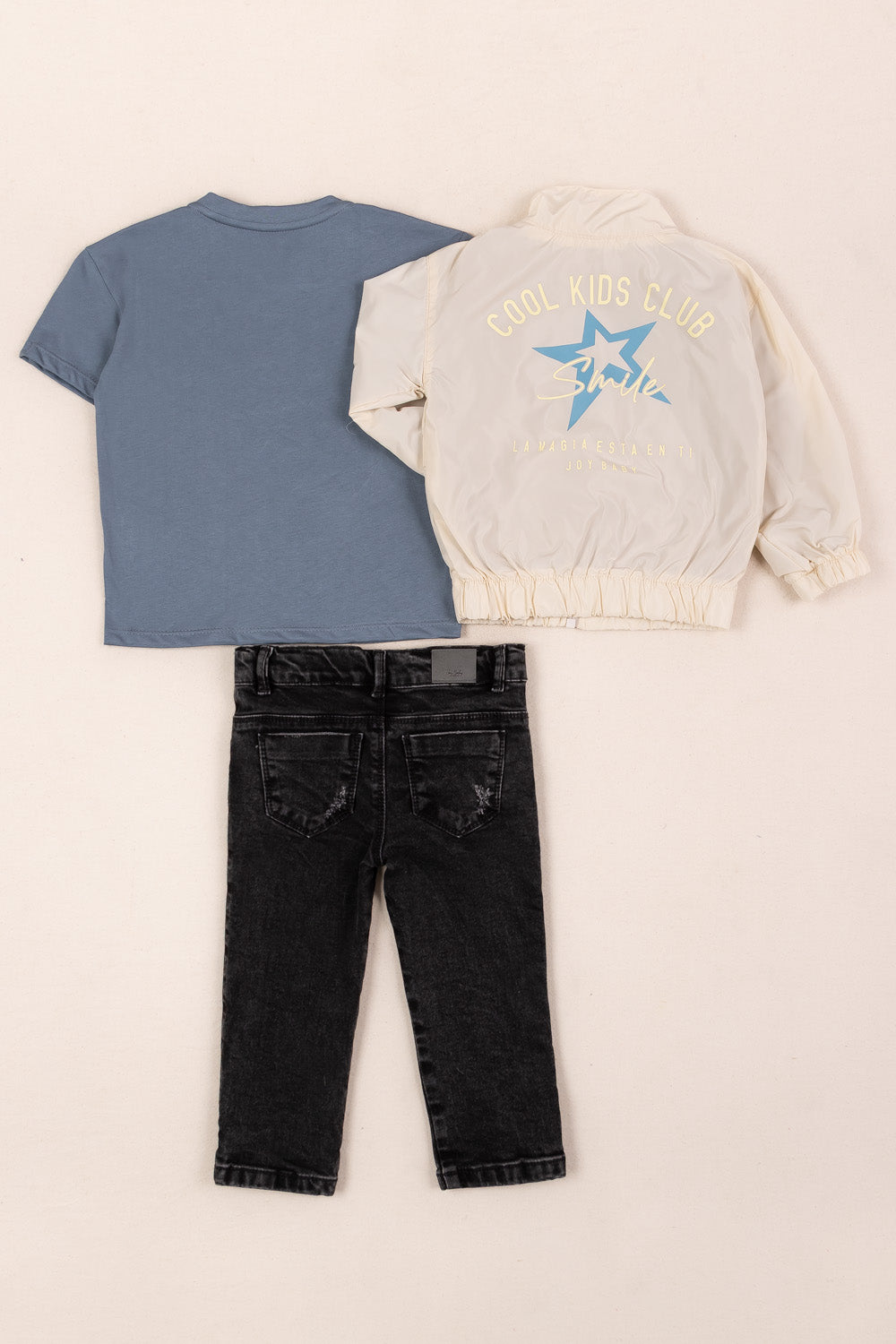 CONJUNTO 3 PRENDAS NIÑO AUTHENTIC AZUL