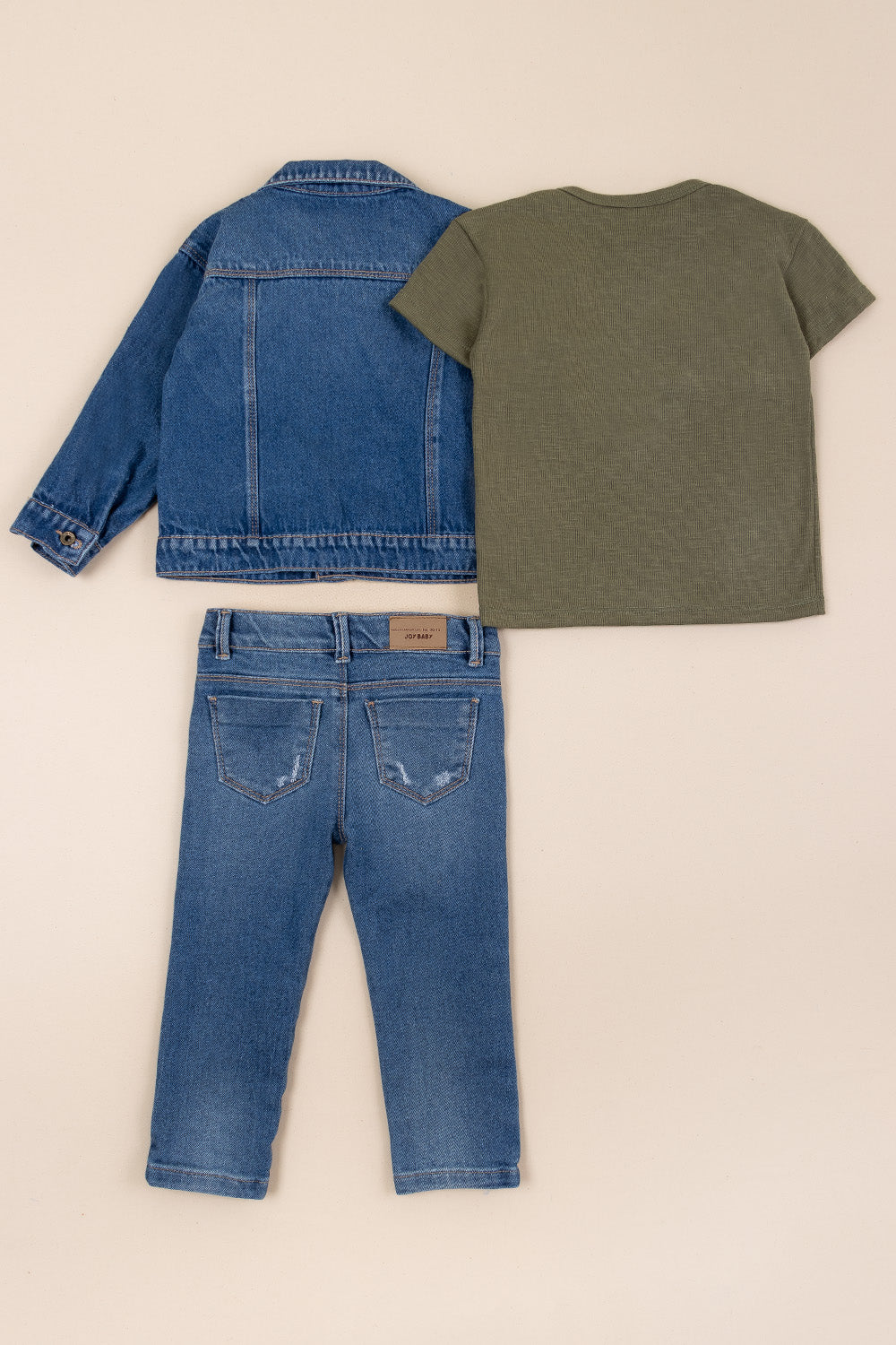 CONJUNTO 3 PRENDAS NIÑO BELIEF VERDE