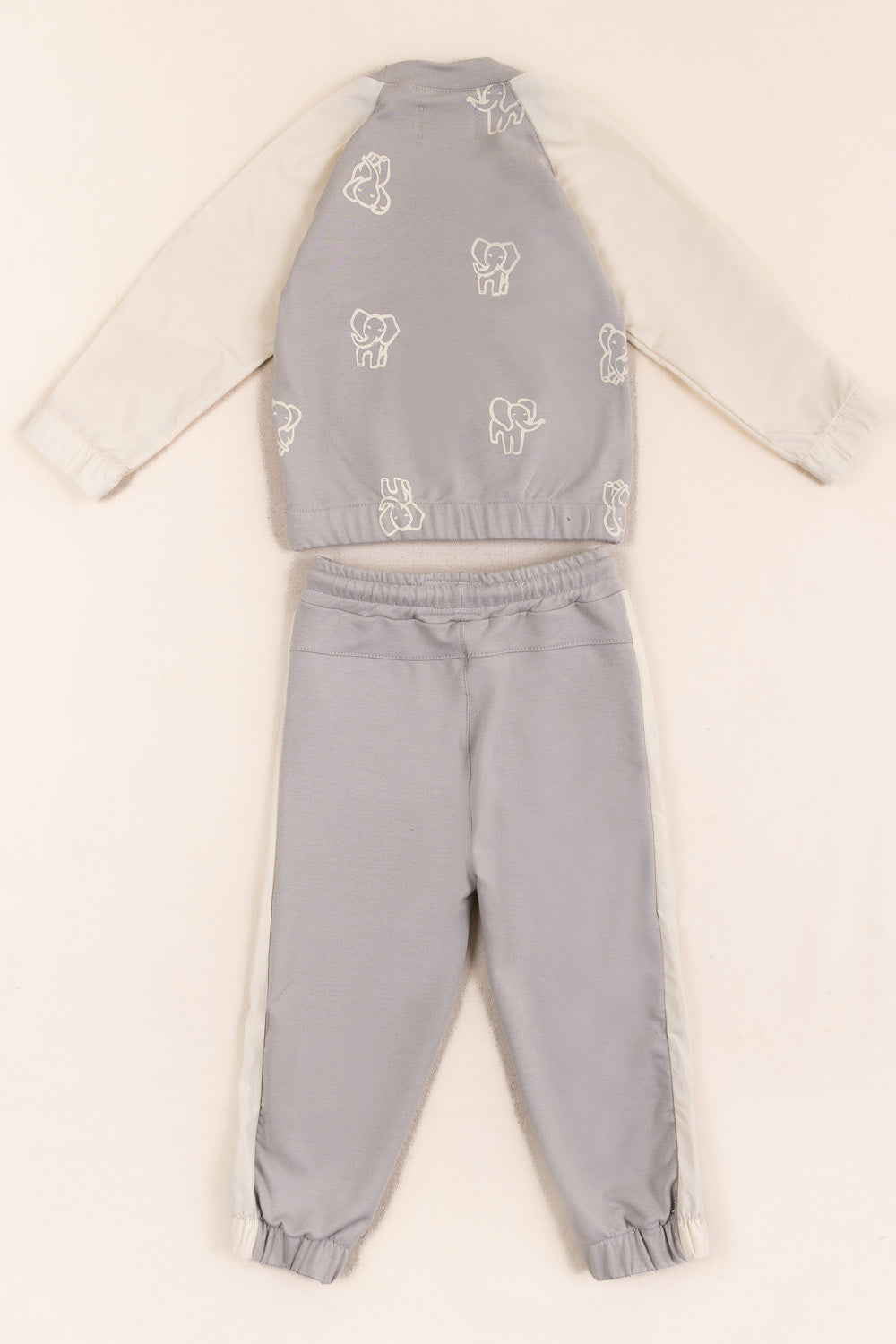 CONJUNTO DEPORTIVO NIÑO ELEPHANT GRIS